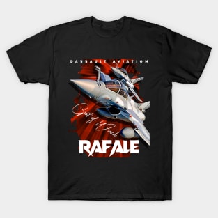 Dassault Rafale French Fighterjet Aircraft T-Shirt